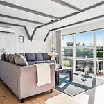 Feriehus At Egsmark With Panoramic Views Of Bay And Mols Bjerge Close To The Beach, Nature And Ebeltofts Attractions *