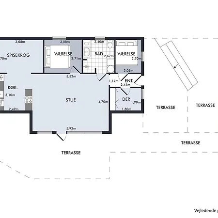 At Egsmark With Panoramic Views Of Bay And Mols Bjerge Close To The Beach, Nature And Ebeltofts Attractions Ebeltoft